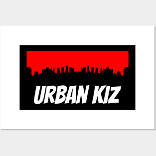 Urban Kiz Kizomba Skyline Tarraxinha Tanzschule Posters and Art